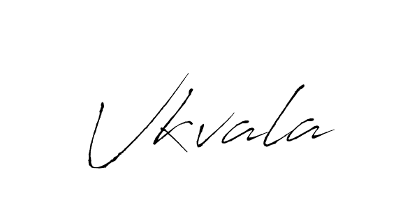 Use a signature maker to create a handwritten signature online. With this signature software, you can design (Antro_Vectra) your own signature for name Vkvala. Vkvala signature style 6 images and pictures png