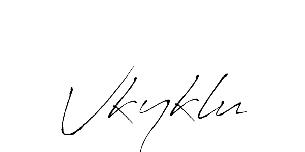Make a beautiful signature design for name Vkyklu. Use this online signature maker to create a handwritten signature for free. Vkyklu signature style 6 images and pictures png