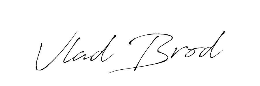 Create a beautiful signature design for name Vlad Brod. With this signature (Antro_Vectra) fonts, you can make a handwritten signature for free. Vlad Brod signature style 6 images and pictures png