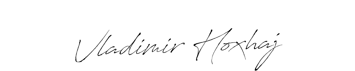 Also we have Vladimir Hoxhaj name is the best signature style. Create professional handwritten signature collection using Antro_Vectra autograph style. Vladimir Hoxhaj signature style 6 images and pictures png