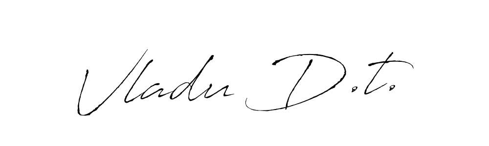 Similarly Antro_Vectra is the best handwritten signature design. Signature creator online .You can use it as an online autograph creator for name Vladu D.t.. Vladu D.t. signature style 6 images and pictures png