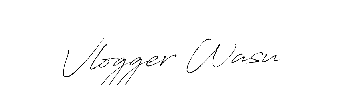 Antro_Vectra is a professional signature style that is perfect for those who want to add a touch of class to their signature. It is also a great choice for those who want to make their signature more unique. Get Vlogger Wasu name to fancy signature for free. Vlogger Wasu signature style 6 images and pictures png