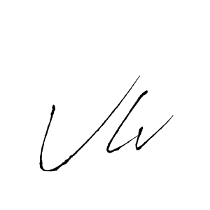 Make a beautiful signature design for name Vlv. With this signature (Antro_Vectra) style, you can create a handwritten signature for free. Vlv signature style 6 images and pictures png