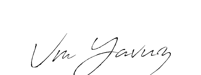 Also You can easily find your signature by using the search form. We will create Vm Yavuz name handwritten signature images for you free of cost using Antro_Vectra sign style. Vm Yavuz signature style 6 images and pictures png