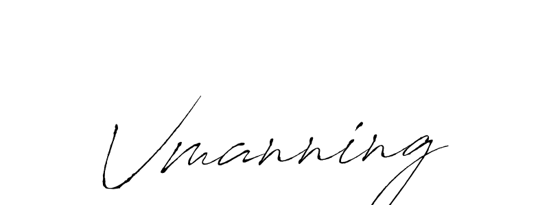 How to make Vmanning name signature. Use Antro_Vectra style for creating short signs online. This is the latest handwritten sign. Vmanning signature style 6 images and pictures png