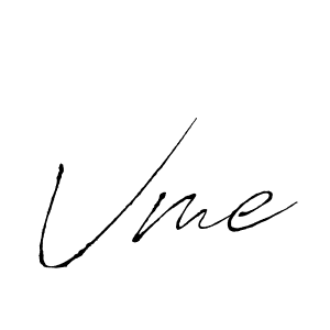 How to make Vme signature? Antro_Vectra is a professional autograph style. Create handwritten signature for Vme name. Vme signature style 6 images and pictures png