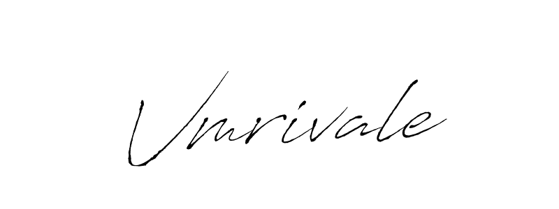 Use a signature maker to create a handwritten signature online. With this signature software, you can design (Antro_Vectra) your own signature for name Vmrivale. Vmrivale signature style 6 images and pictures png
