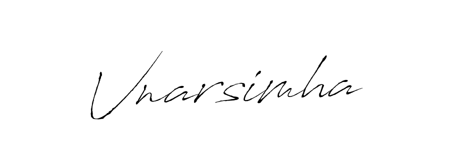 Vnarsimha stylish signature style. Best Handwritten Sign (Antro_Vectra) for my name. Handwritten Signature Collection Ideas for my name Vnarsimha. Vnarsimha signature style 6 images and pictures png