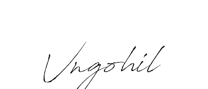 Also You can easily find your signature by using the search form. We will create Vngohil name handwritten signature images for you free of cost using Antro_Vectra sign style. Vngohil signature style 6 images and pictures png