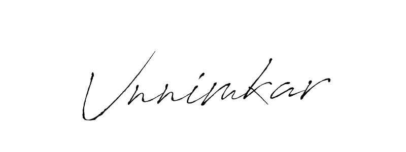 Create a beautiful signature design for name Vnnimkar. With this signature (Antro_Vectra) fonts, you can make a handwritten signature for free. Vnnimkar signature style 6 images and pictures png