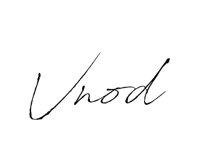 Vnod stylish signature style. Best Handwritten Sign (Antro_Vectra) for my name. Handwritten Signature Collection Ideas for my name Vnod. Vnod signature style 6 images and pictures png