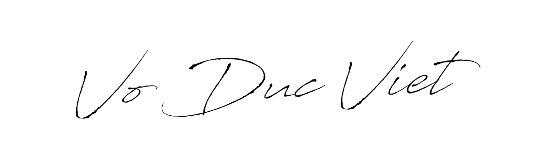 Also we have Vo Duc Viet name is the best signature style. Create professional handwritten signature collection using Antro_Vectra autograph style. Vo Duc Viet signature style 6 images and pictures png