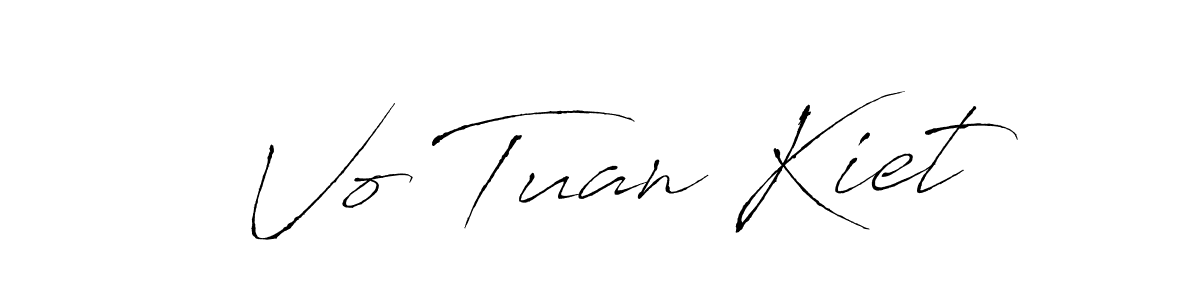 You should practise on your own different ways (Antro_Vectra) to write your name (Vo Tuan Kiet) in signature. don't let someone else do it for you. Vo Tuan Kiet signature style 6 images and pictures png