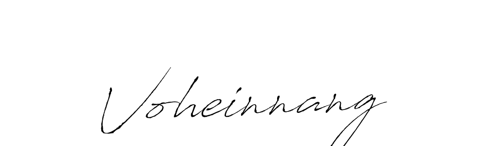 Use a signature maker to create a handwritten signature online. With this signature software, you can design (Antro_Vectra) your own signature for name Voheinnang. Voheinnang signature style 6 images and pictures png