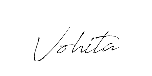 It looks lik you need a new signature style for name Vohita. Design unique handwritten (Antro_Vectra) signature with our free signature maker in just a few clicks. Vohita signature style 6 images and pictures png