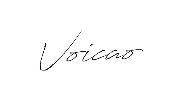 Use a signature maker to create a handwritten signature online. With this signature software, you can design (Antro_Vectra) your own signature for name Voicao. Voicao signature style 6 images and pictures png