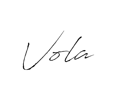 Make a short Vola signature style. Manage your documents anywhere anytime using Antro_Vectra. Create and add eSignatures, submit forms, share and send files easily. Vola signature style 6 images and pictures png