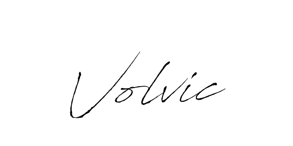 Create a beautiful signature design for name Volvic. With this signature (Antro_Vectra) fonts, you can make a handwritten signature for free. Volvic signature style 6 images and pictures png