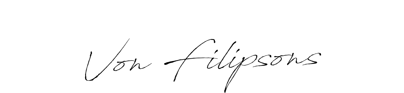 How to Draw Von Filipsons signature style? Antro_Vectra is a latest design signature styles for name Von Filipsons. Von Filipsons signature style 6 images and pictures png