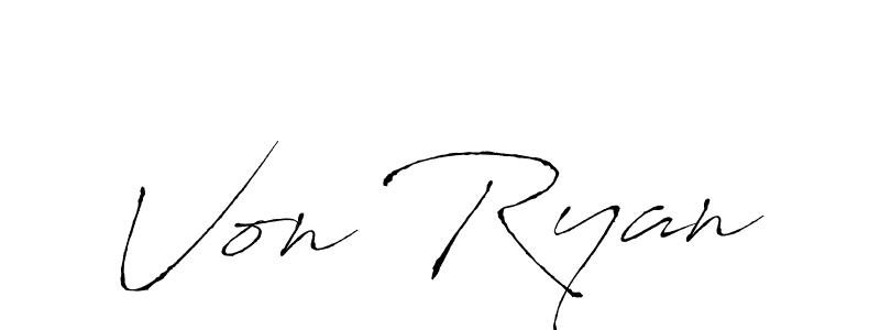 Make a short Von Ryan signature style. Manage your documents anywhere anytime using Antro_Vectra. Create and add eSignatures, submit forms, share and send files easily. Von Ryan signature style 6 images and pictures png
