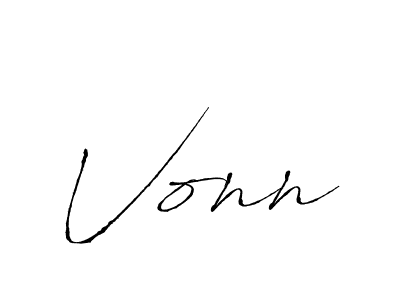 Best and Professional Signature Style for Vonn. Antro_Vectra Best Signature Style Collection. Vonn signature style 6 images and pictures png
