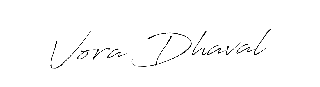Design your own signature with our free online signature maker. With this signature software, you can create a handwritten (Antro_Vectra) signature for name Vora Dhaval. Vora Dhaval signature style 6 images and pictures png