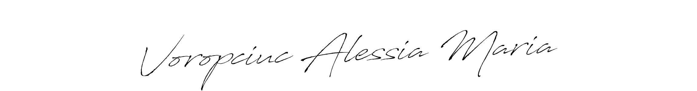 Similarly Antro_Vectra is the best handwritten signature design. Signature creator online .You can use it as an online autograph creator for name Voropciuc Alessia Maria. Voropciuc Alessia Maria signature style 6 images and pictures png