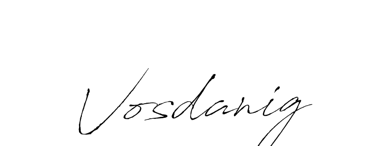 Once you've used our free online signature maker to create your best signature Antro_Vectra style, it's time to enjoy all of the benefits that Vosdanig name signing documents. Vosdanig signature style 6 images and pictures png