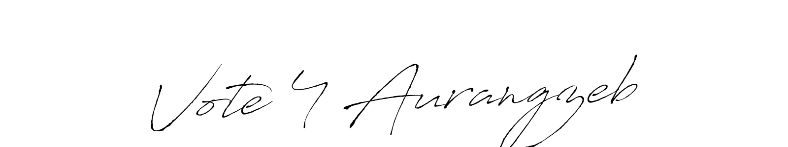 Create a beautiful signature design for name Vote 4 Aurangzeb. With this signature (Antro_Vectra) fonts, you can make a handwritten signature for free. Vote 4 Aurangzeb signature style 6 images and pictures png