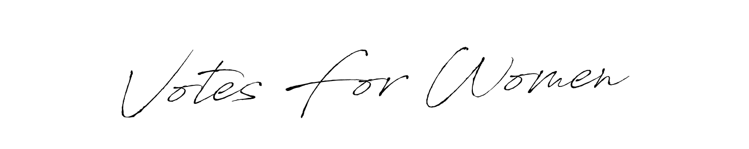 Also we have Votes For Women name is the best signature style. Create professional handwritten signature collection using Antro_Vectra autograph style. Votes For Women signature style 6 images and pictures png