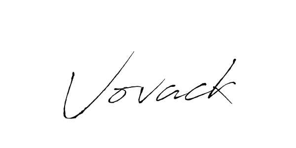Create a beautiful signature design for name Vovack. With this signature (Antro_Vectra) fonts, you can make a handwritten signature for free. Vovack signature style 6 images and pictures png