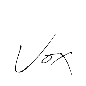 The best way (Antro_Vectra) to make a short signature is to pick only two or three words in your name. The name Vox include a total of six letters. For converting this name. Vox signature style 6 images and pictures png