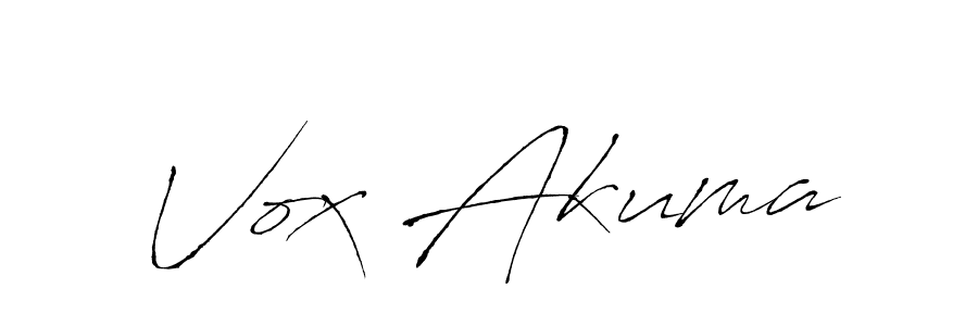 Here are the top 10 professional signature styles for the name Vox Akuma. These are the best autograph styles you can use for your name. Vox Akuma signature style 6 images and pictures png