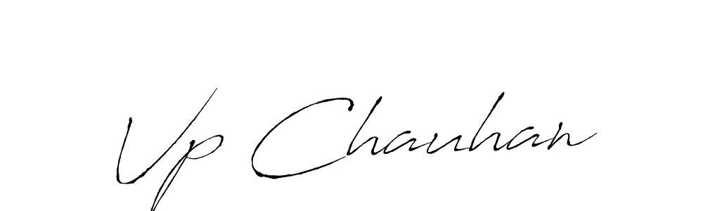 Create a beautiful signature design for name Vp Chauhan. With this signature (Antro_Vectra) fonts, you can make a handwritten signature for free. Vp Chauhan signature style 6 images and pictures png