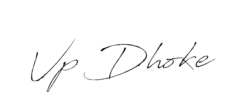 Antro_Vectra is a professional signature style that is perfect for those who want to add a touch of class to their signature. It is also a great choice for those who want to make their signature more unique. Get Vp Dhoke name to fancy signature for free. Vp Dhoke signature style 6 images and pictures png