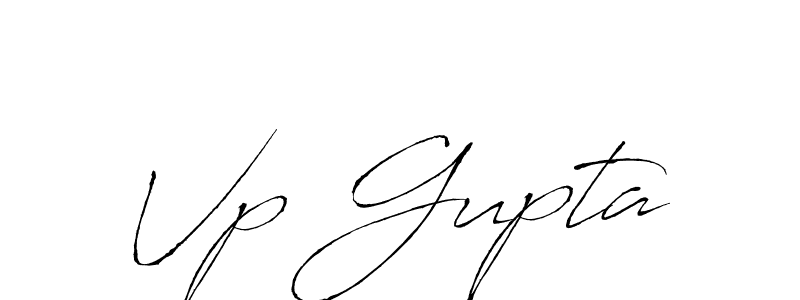 Design your own signature with our free online signature maker. With this signature software, you can create a handwritten (Antro_Vectra) signature for name Vp Gupta. Vp Gupta signature style 6 images and pictures png