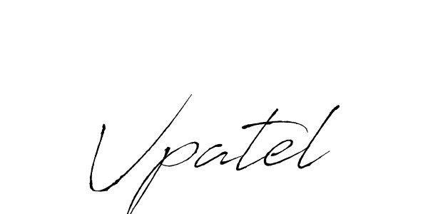 How to make Vpatel name signature. Use Antro_Vectra style for creating short signs online. This is the latest handwritten sign. Vpatel signature style 6 images and pictures png