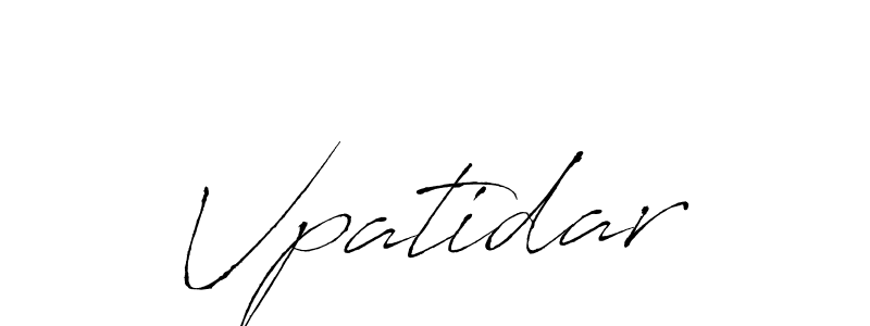 Create a beautiful signature design for name Vpatidar. With this signature (Antro_Vectra) fonts, you can make a handwritten signature for free. Vpatidar signature style 6 images and pictures png