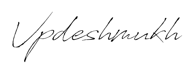 The Antro_Vectra lettering style adds unique flourish to name Vpdeshmukh. Stand out with a custom digital autograph made in seconds. Vpdeshmukh signature style 6 images and pictures png
