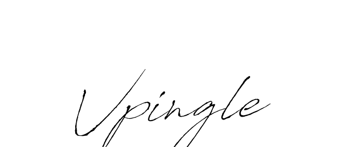 Create a beautiful signature design for name Vpingle. With this signature (Antro_Vectra) fonts, you can make a handwritten signature for free. Vpingle signature style 6 images and pictures png