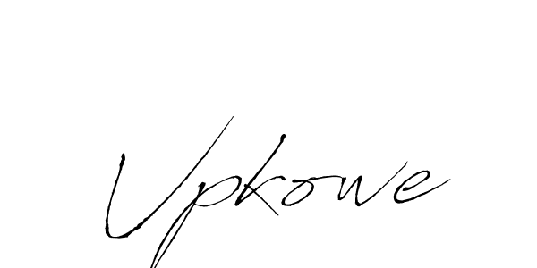 Design your own signature with our free online signature maker. With this signature software, you can create a handwritten (Antro_Vectra) signature for name Vpkowe. Vpkowe signature style 6 images and pictures png