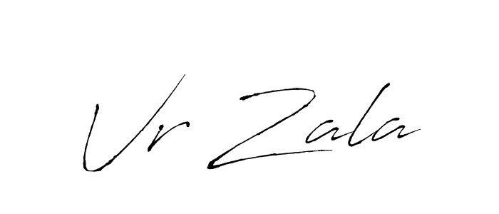 Here are the top 10 professional signature styles for the name Vr Zala. These are the best autograph styles you can use for your name. Vr Zala signature style 6 images and pictures png