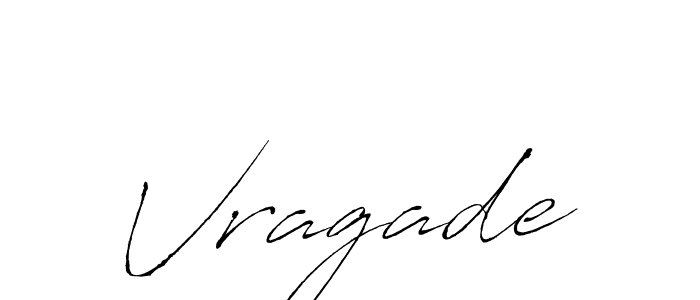 You should practise on your own different ways (Antro_Vectra) to write your name (Vragade) in signature. don't let someone else do it for you. Vragade signature style 6 images and pictures png