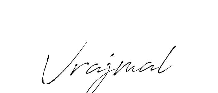 You should practise on your own different ways (Antro_Vectra) to write your name (Vrajmal) in signature. don't let someone else do it for you. Vrajmal signature style 6 images and pictures png