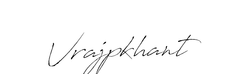 How to make Vrajpkhant signature? Antro_Vectra is a professional autograph style. Create handwritten signature for Vrajpkhant name. Vrajpkhant signature style 6 images and pictures png