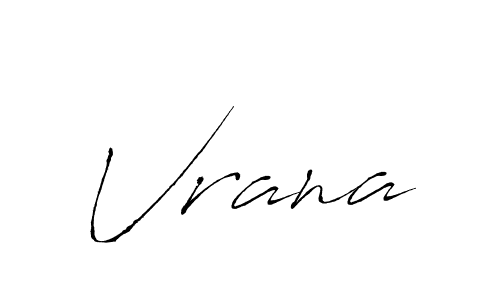 Also You can easily find your signature by using the search form. We will create Vrana name handwritten signature images for you free of cost using Antro_Vectra sign style. Vrana signature style 6 images and pictures png