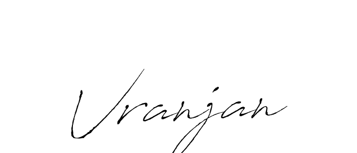 Once you've used our free online signature maker to create your best signature Antro_Vectra style, it's time to enjoy all of the benefits that Vranjan name signing documents. Vranjan signature style 6 images and pictures png