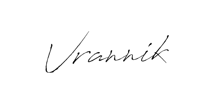 Similarly Antro_Vectra is the best handwritten signature design. Signature creator online .You can use it as an online autograph creator for name Vrannik. Vrannik signature style 6 images and pictures png