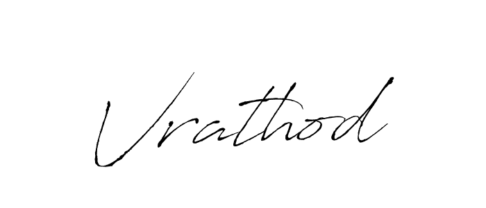 You should practise on your own different ways (Antro_Vectra) to write your name (Vrathod) in signature. don't let someone else do it for you. Vrathod signature style 6 images and pictures png