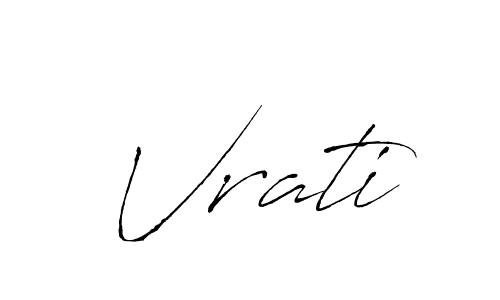 How to Draw Vrati signature style? Antro_Vectra is a latest design signature styles for name Vrati. Vrati signature style 6 images and pictures png